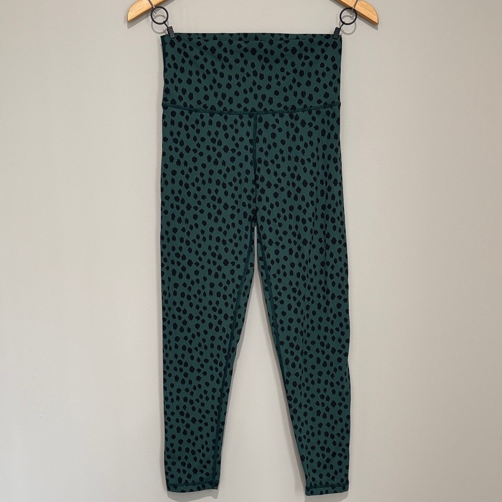 Aerie Dark Green and Black Leggings